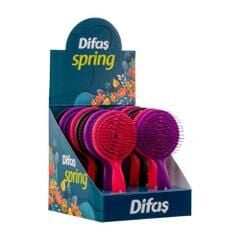 Difaş Saç Fırçası Spring 12'li Karma Masa Üstü Stant