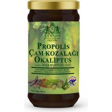 Lexton Çam Kozalağı Okaliptus Keçiboynuzu 640 gr