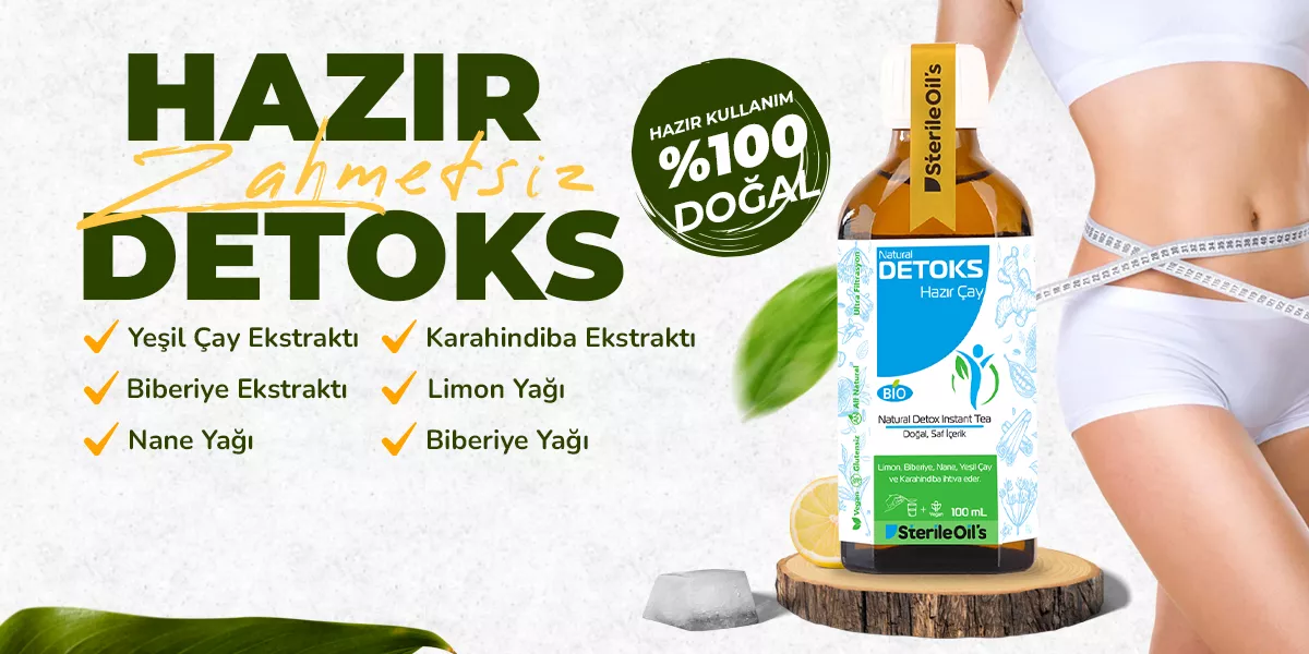 Sterile Oil's Detoks Hazır Çay Konsantresi 100 ml