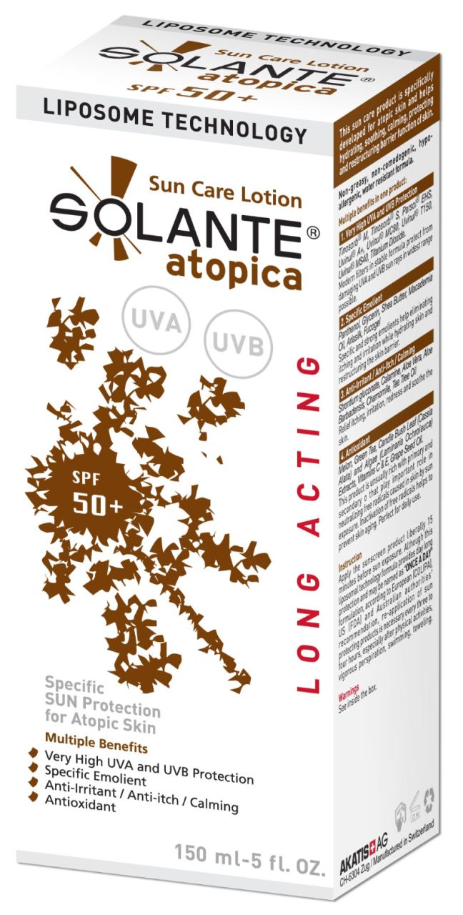 SOLANTE ATOPIC SPF50 LOS 150ML