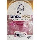 Baby King Aspiratör Ucu Pembe 12'li