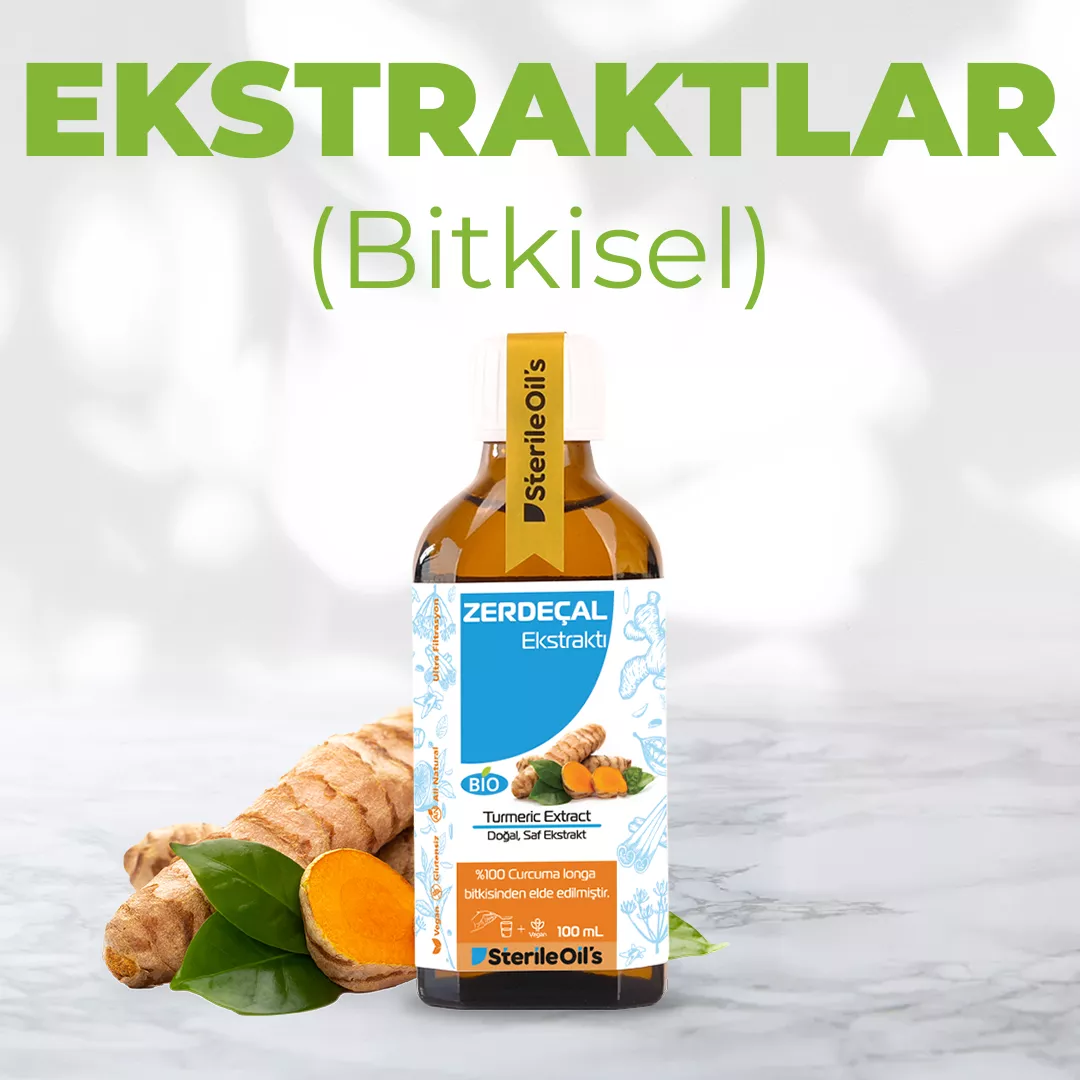 Sterile Oil's Zerdeçal Ekstresi 100 ml