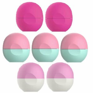 Eos Lip Balm 7'li Vazo - Honey Apple + Watermelon Frose + Blackberry Hibiscus