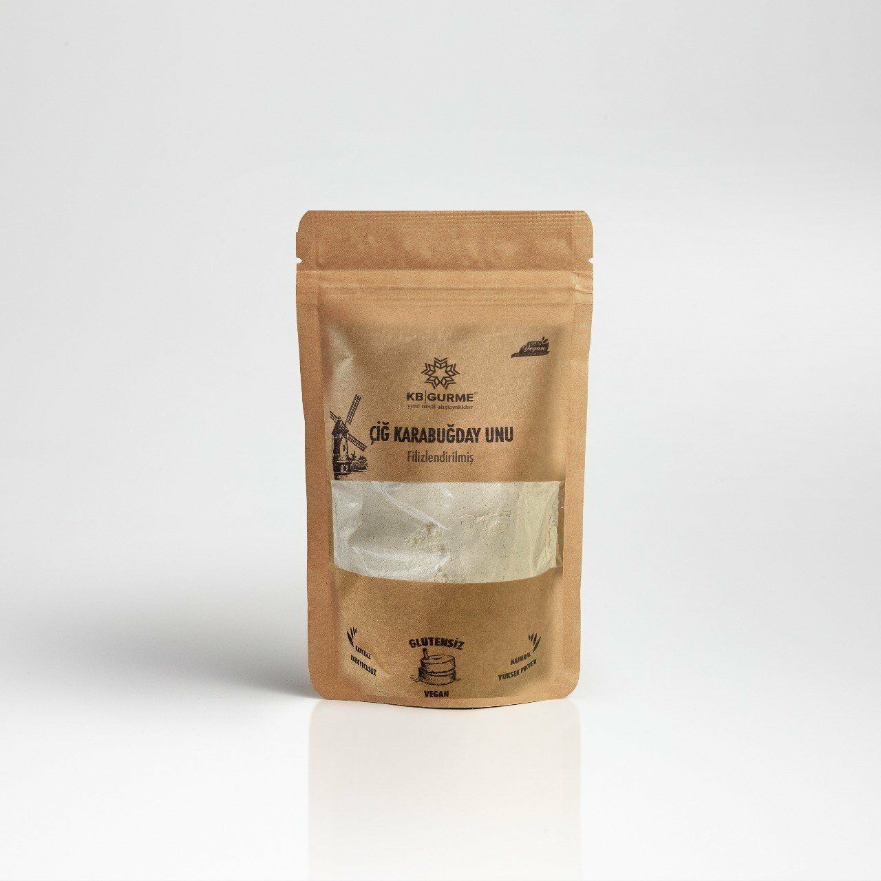 Kb Gurme Glutensiz Çiğ Karabugday Unu 500 gr