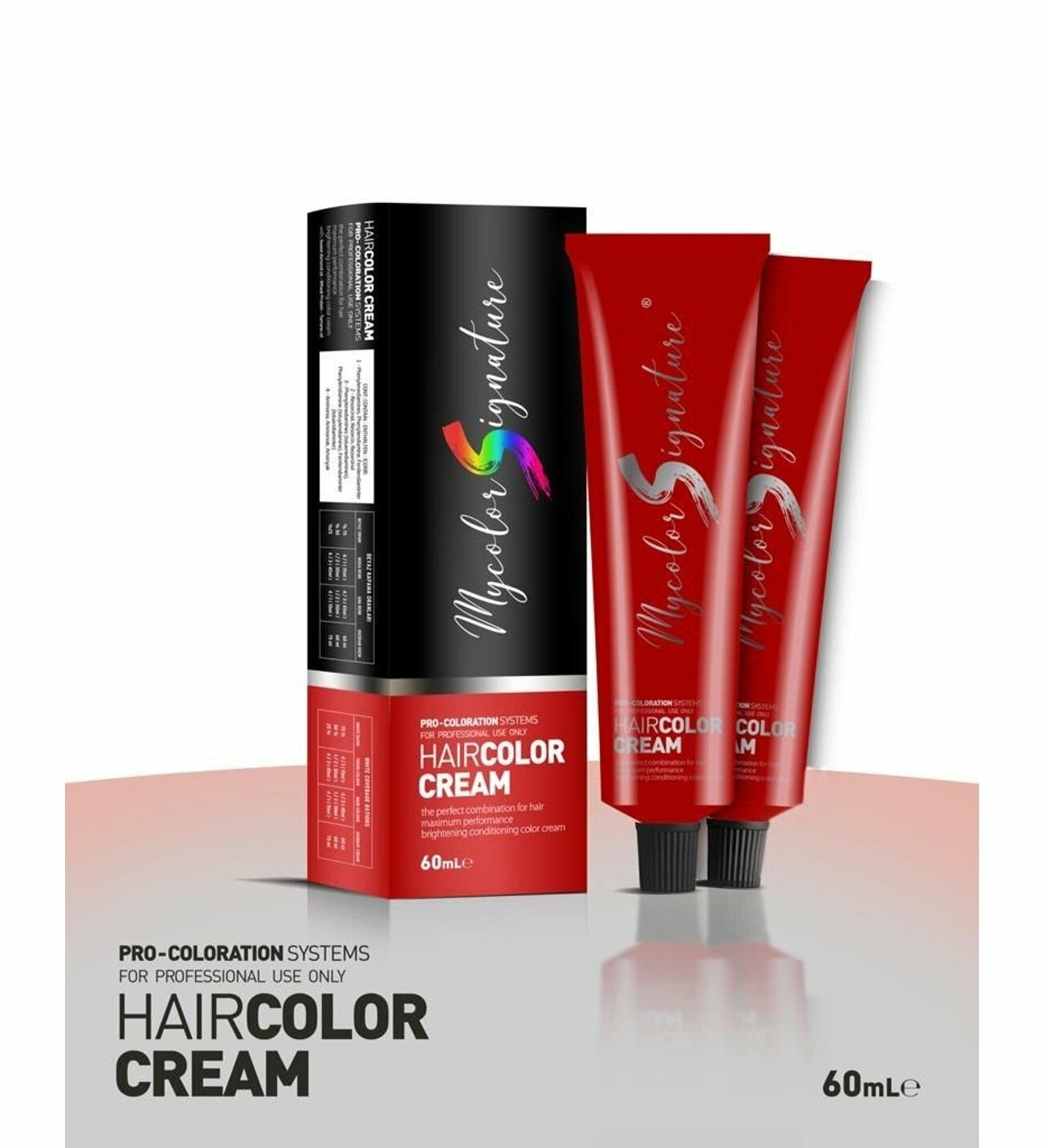 Mycolor Professional Tüp Boya 60 ml - 1.0 Siyah