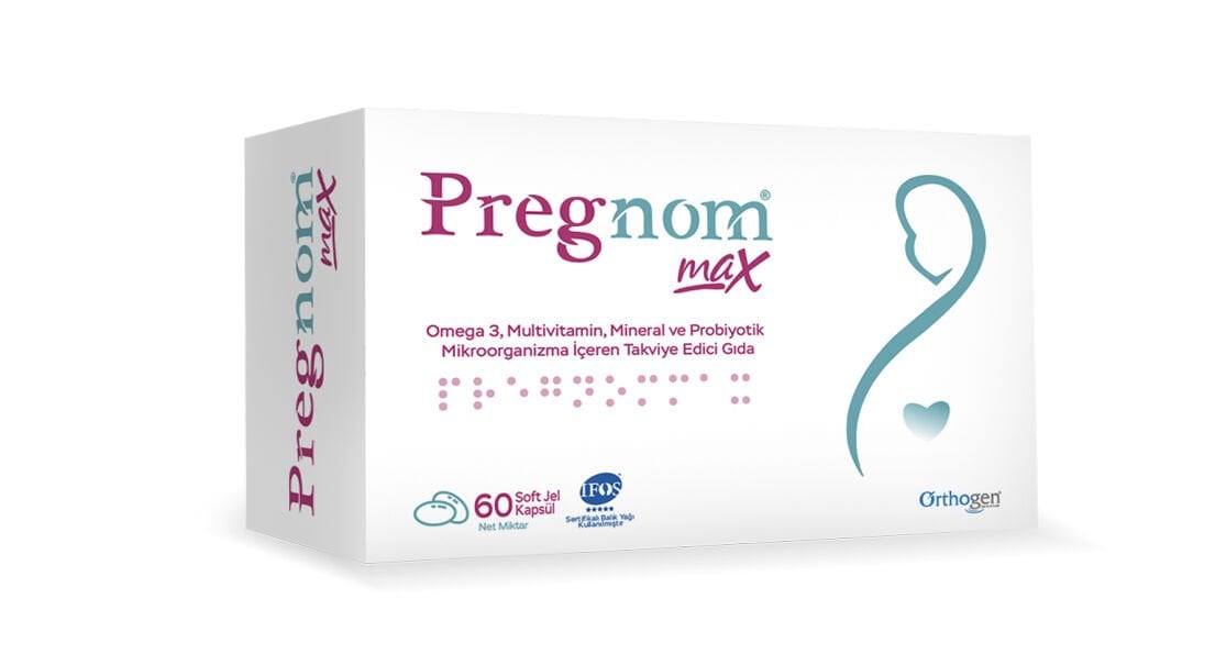 Pregnom Max 60 Soft Jel Kapsül