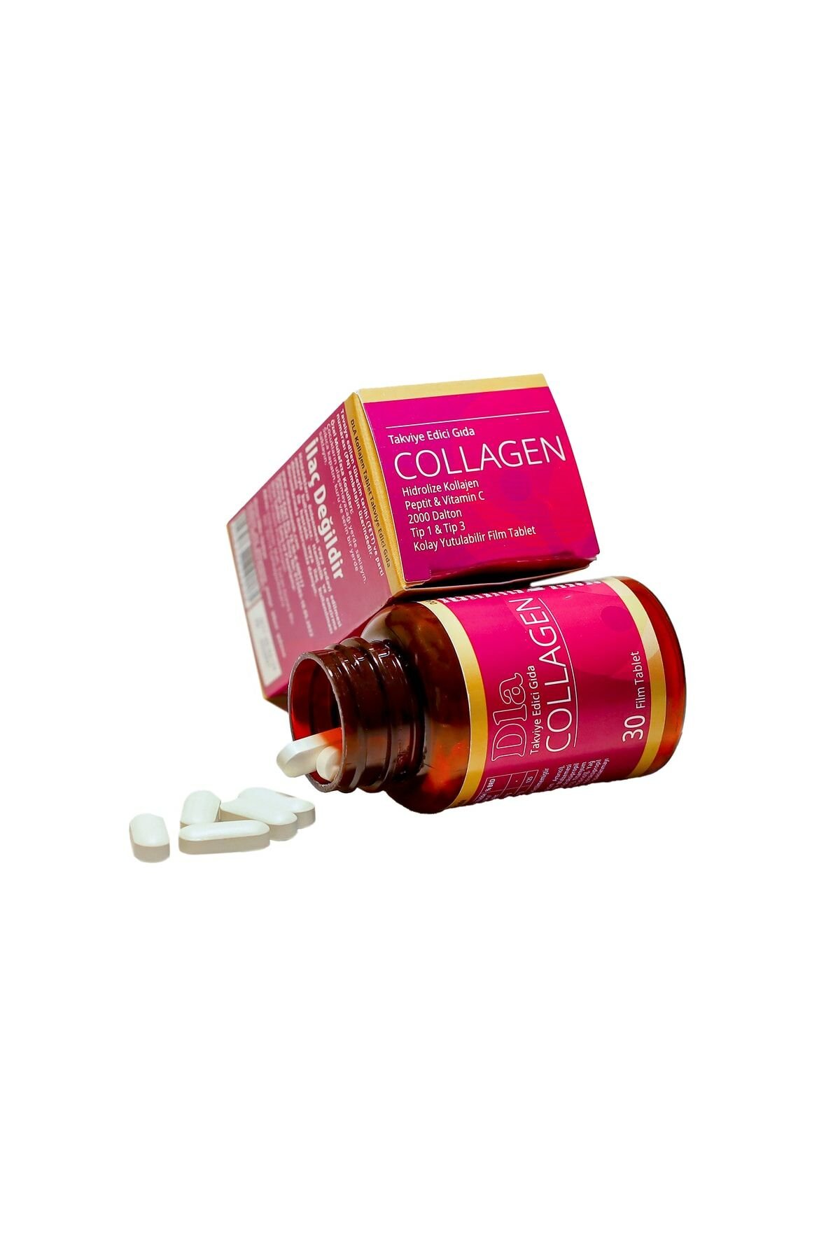 DLA Collagen Takviye Edici Gıda 30 Tablet