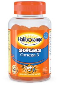 Haliborange Omega 3 Softies Portakal Aromalı Yumuşak Çiğnenebilir Form 60'lı