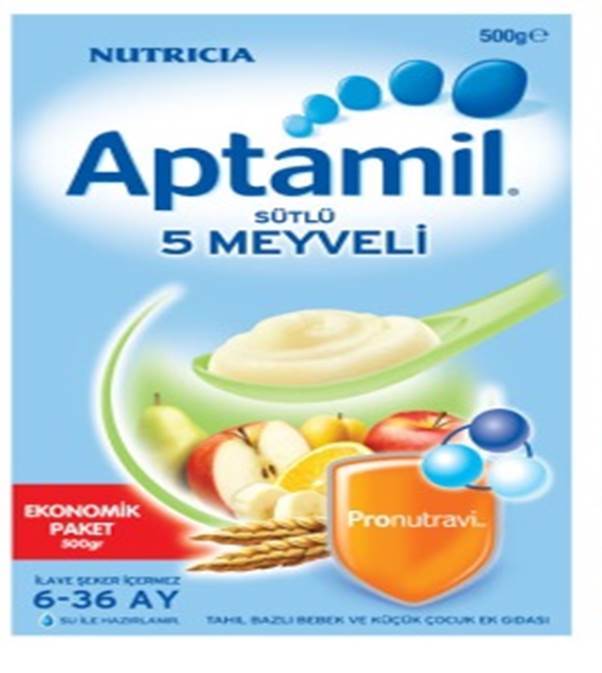 APTAMIL SUTLU 5 MEYVELI 500 GR