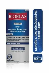 Bioblas For Men Kepek Saç Dökülmesine Karşı Bitkisel Şampuan 300 ml