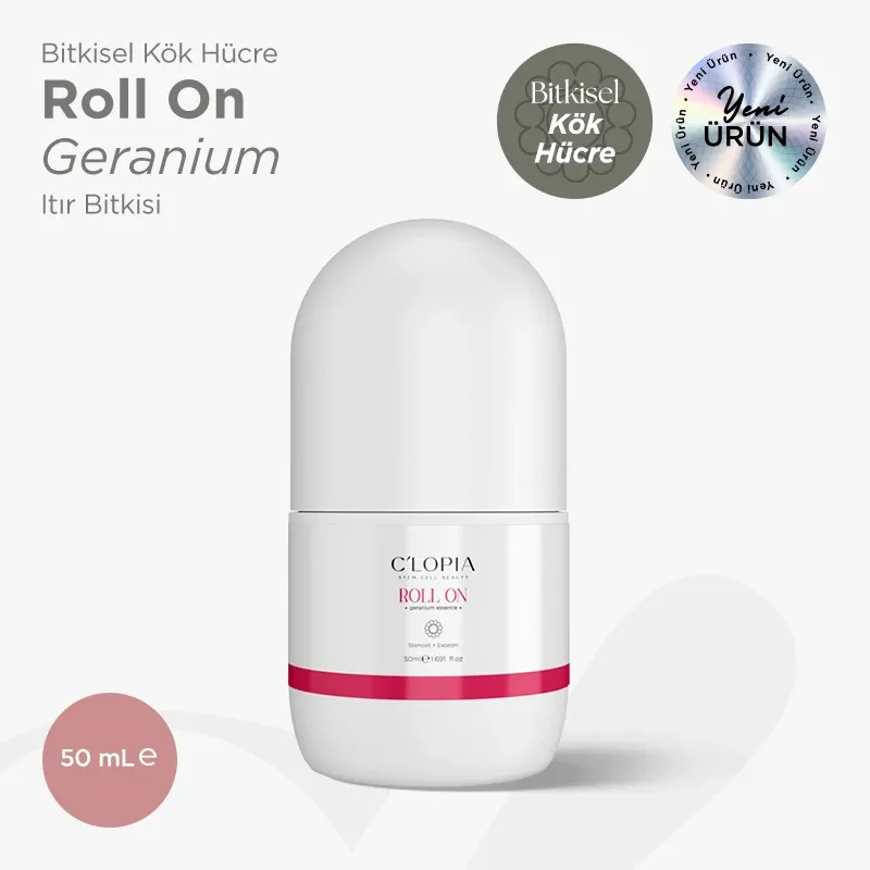 Clopia Bitkisel Kök Hücre Roll-On Lemongrass Limonotu 50 ml