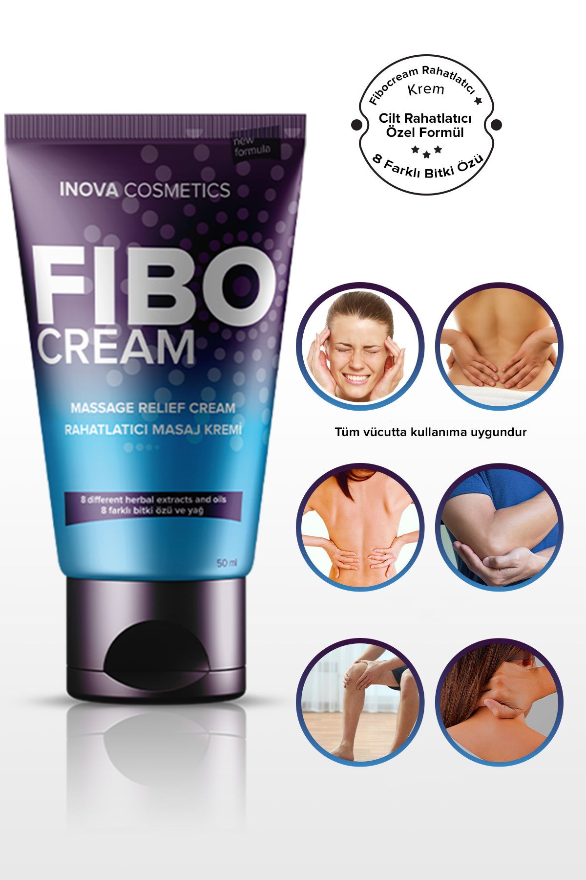 Fibo Cream Rahatlatıcı Masaj Yağı 20 ml