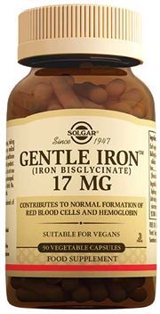 SOLGAR GENTLE IRON 17MG 90 V-CAPS