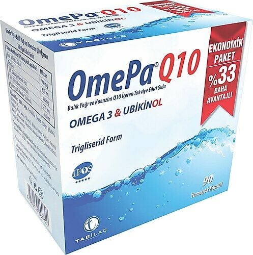 Omepa Q10 90 Kapsül