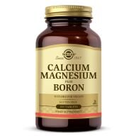 SOLGAR CALCIUM MAGNESIUM PLUS BORON 100 TAB.