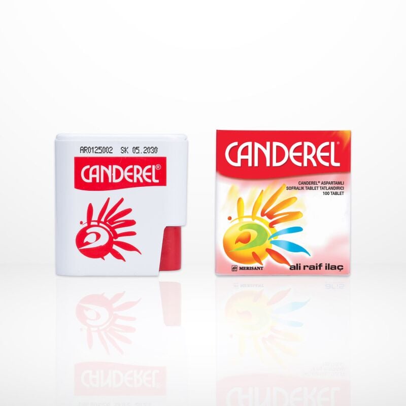 CANDEREL 100 ASPARTAMLI TATL.