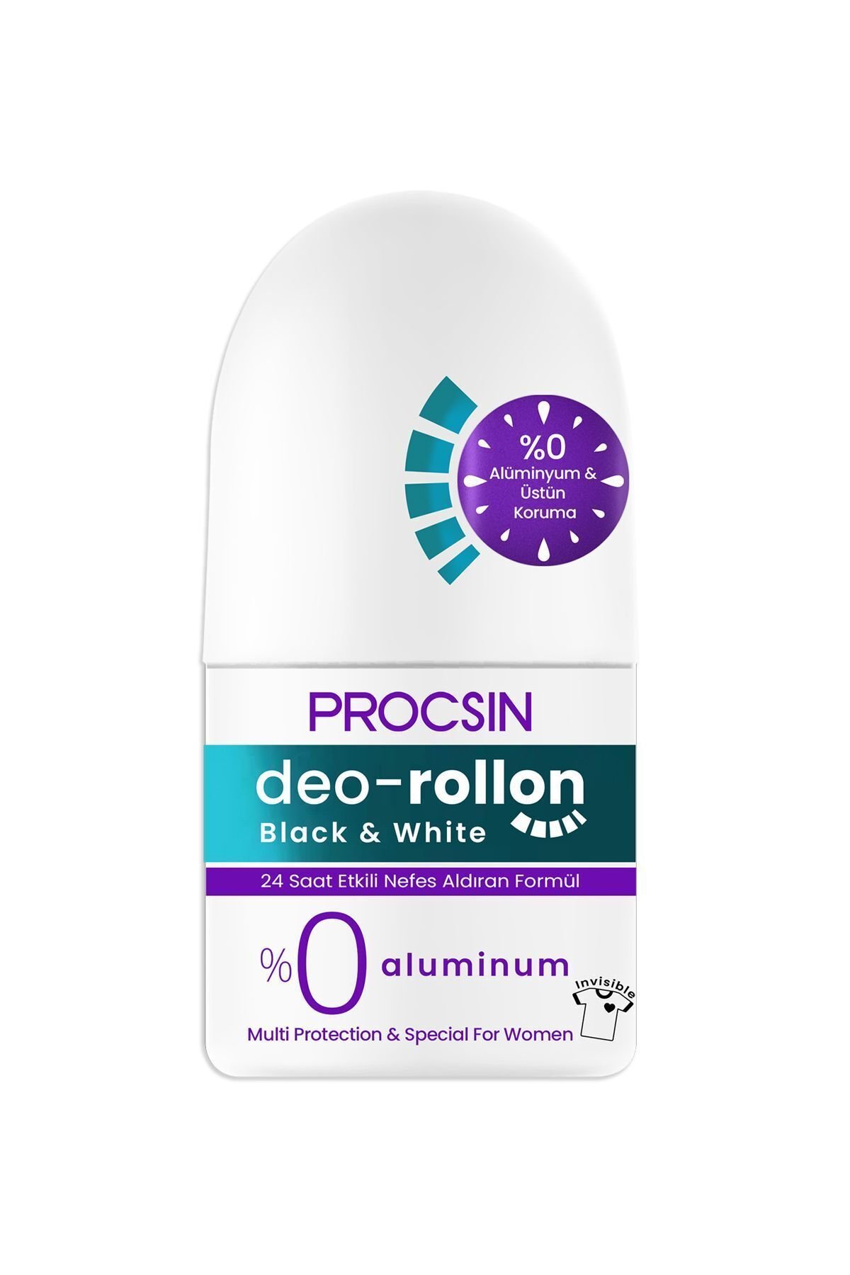 Procsin Doğal Black White Koku Absorblayıcı Roll On 70 ml
