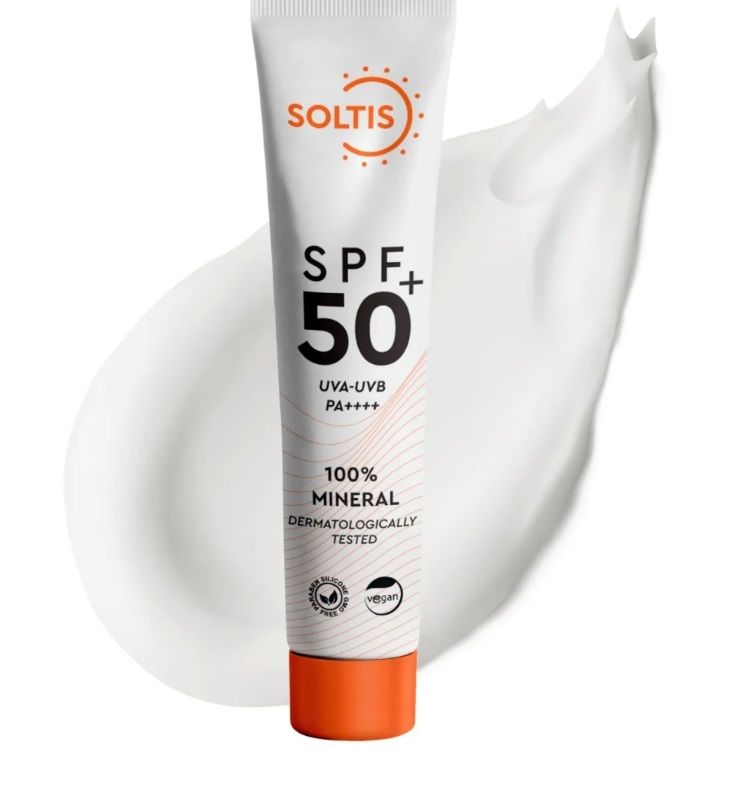 Soltis Organik Güneş Koruyucu SPF50+ 50 ml