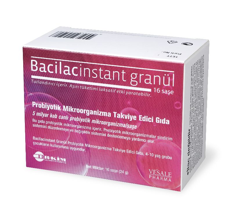 Bacilacinstant Granül Probiyotik 16 Şase
