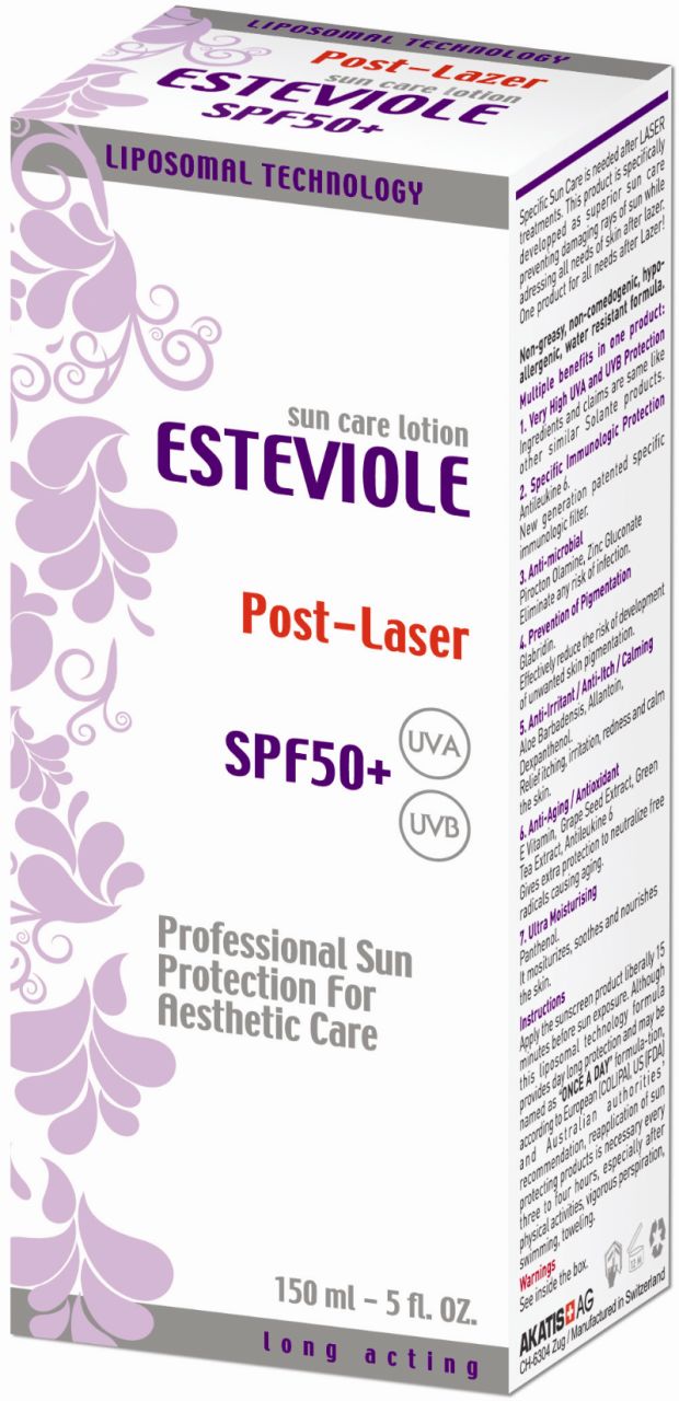ESTEVIOLE POST LASR SPF 50 LOS