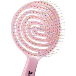 Nascita 3D Flexi Kontrol Açma Tarama Saç Fırçası Pembe 40