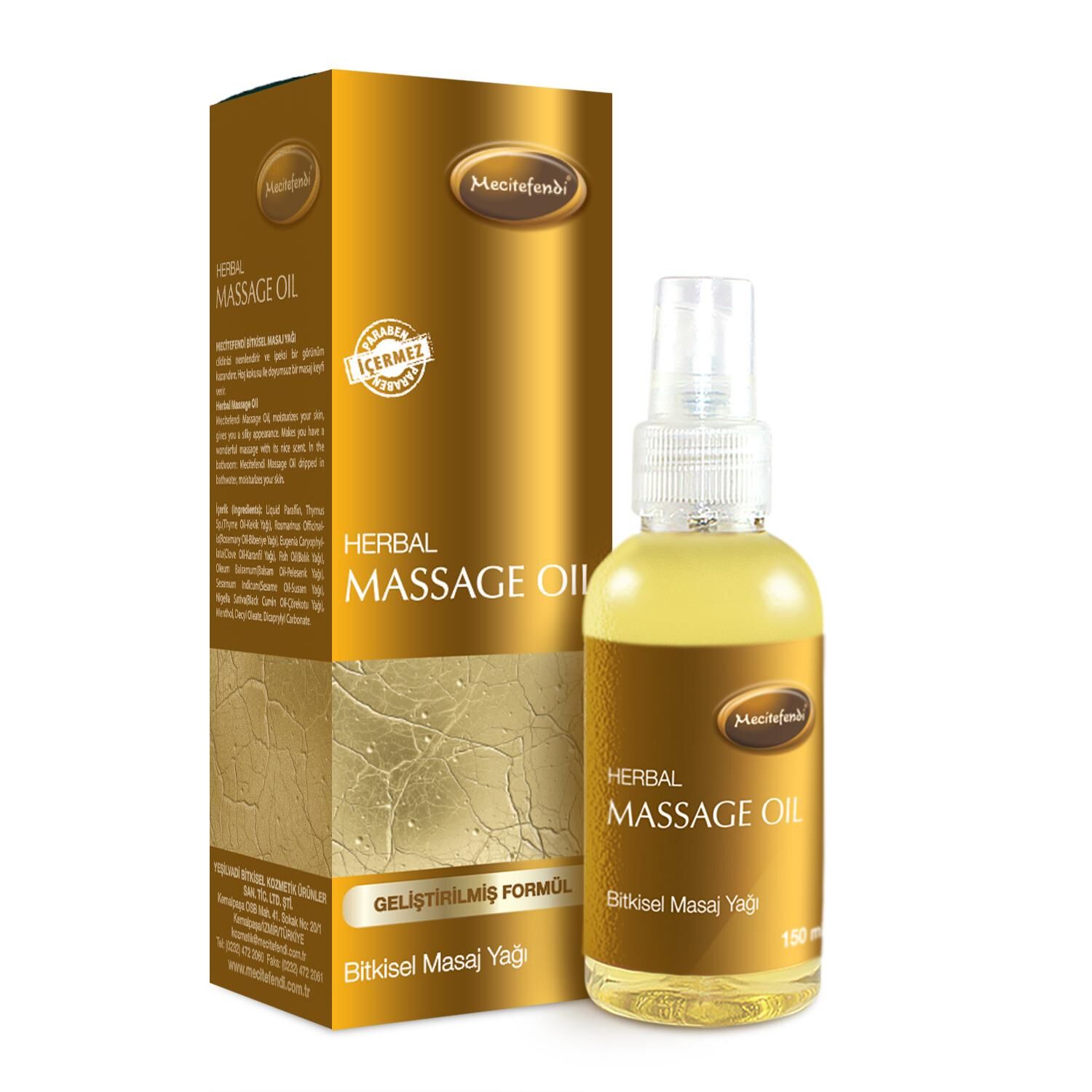 Mecitefendi Masaj Yağı 150 ml