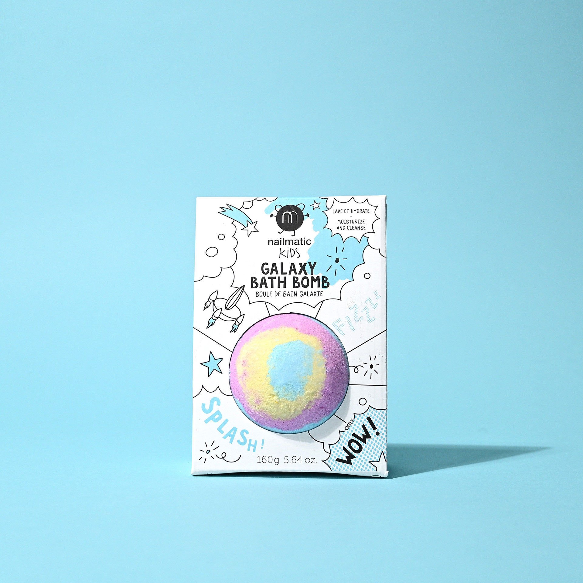 Nailmatic Kids Galaxy Bath Bomb - Turuncu