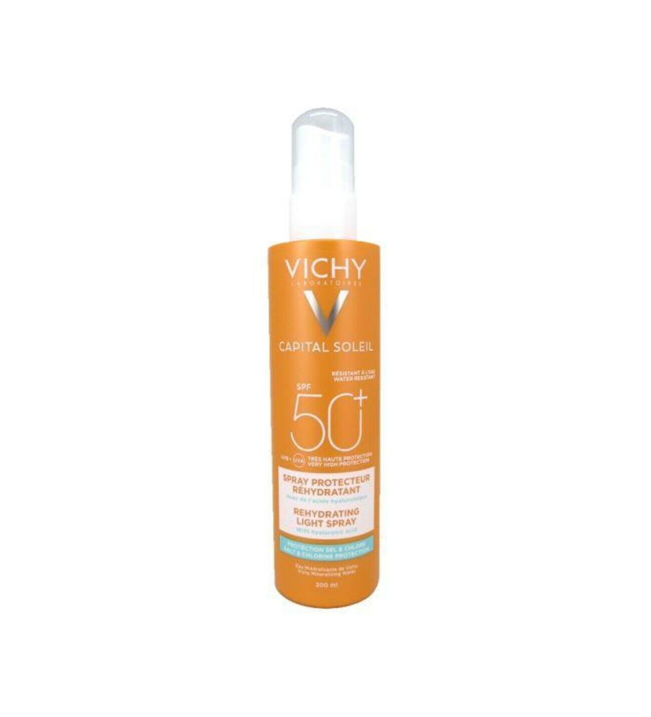 Vichy Capital Soleil Beach Protect Çok Yüksek Korumalı Yüz ve Vücut Spreyi SPF50+ 200 ml