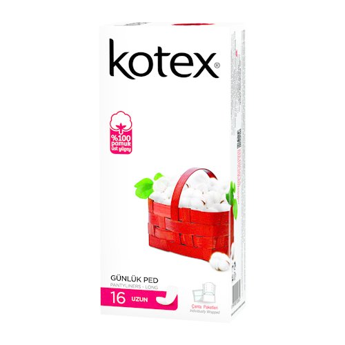 KOTEX ANYDAYS GUN  PED UZUN 16