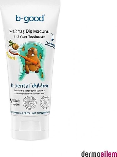 B-Good Florürsüz Diş Macunu 7-12 Yaş 50 ml