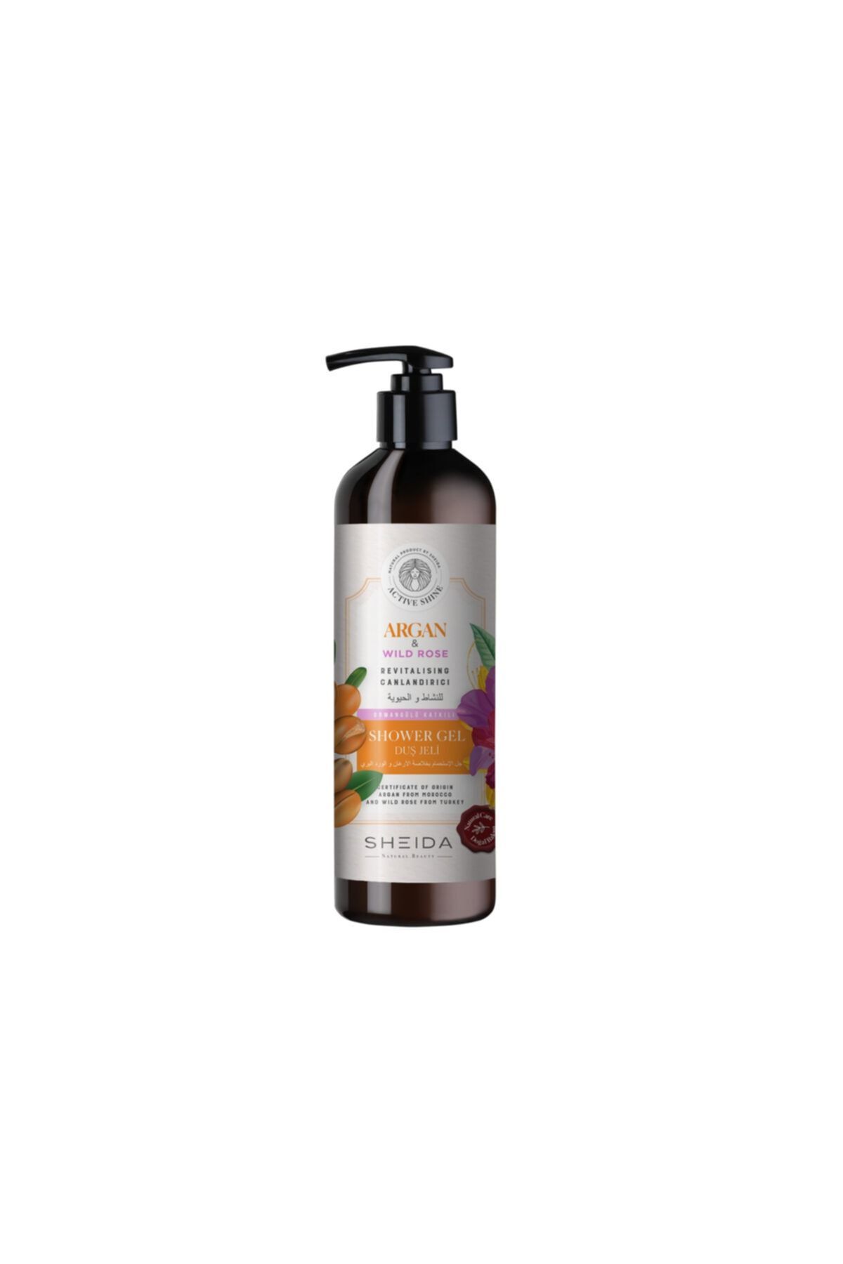 Sheida Active Shine Canlandırıcı Duş Jeli 500 ml