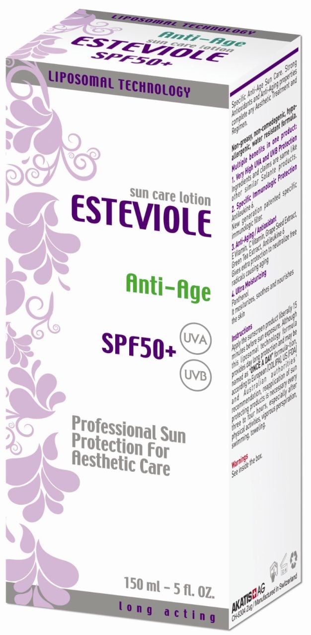 ESTEVIOLE ANTI-AGE SPF 50 LOS