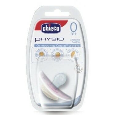 Chicco Physio Elf Silikon Yalancı Emzik 0 Ay+ Pembe