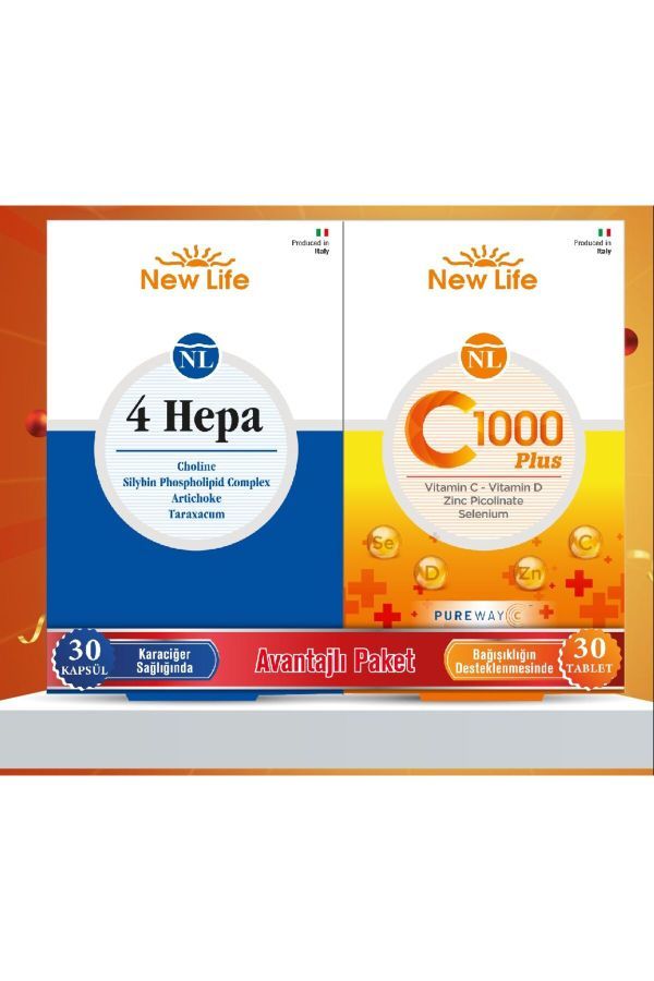 Hepa 4 30 Capsul C 1000 30 Tablet - Hediyeli Kofre
