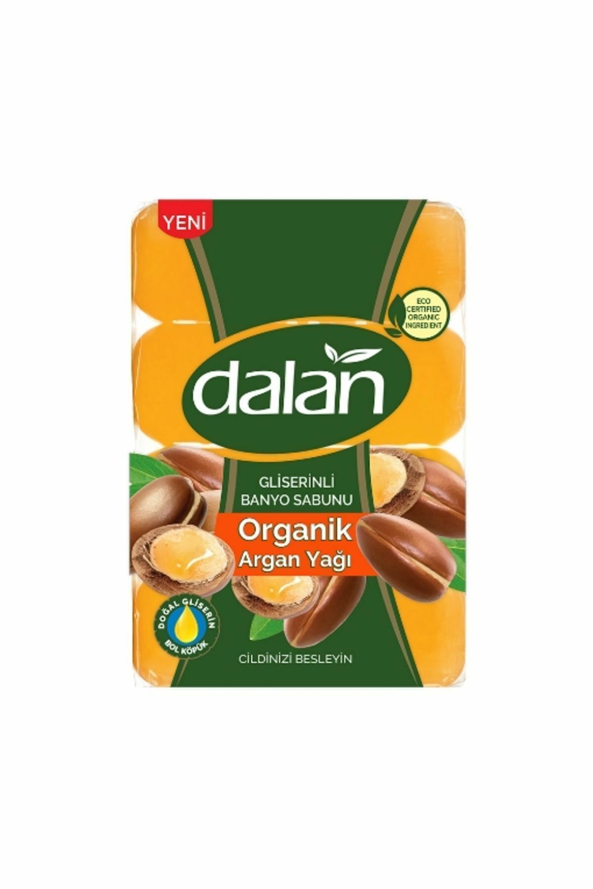Dalan Duş Sabunu 4'lü Gliserinli Argan 600 gr