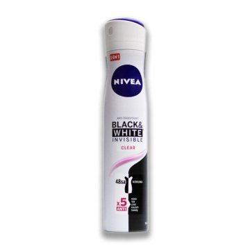 Nivea Black&White İnvisible Clear Deodorant 200ml