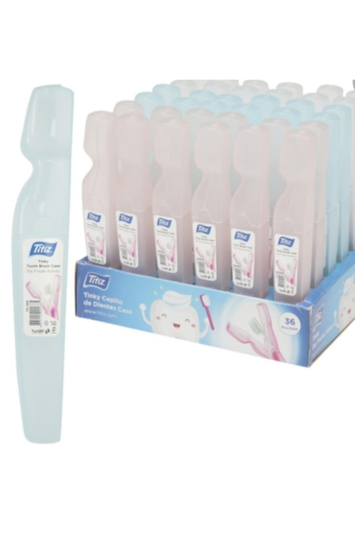 Deco Bella Diş Fırçası Saklama Kabı - 36'lı Stand