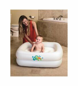 Bestway Şişme Zemin Bebek Havuz Küveti 86x86x25 cm 51116