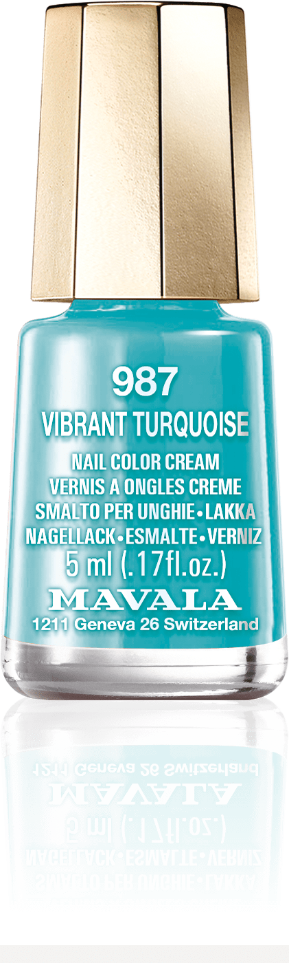 Mavala Vibrant Turquoise Oje 987