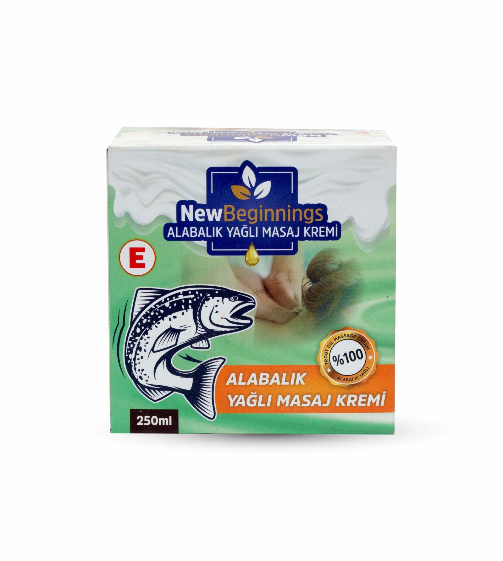 Newbeginnings Ala Balık Yağlı Masaj Kremi 250 ml