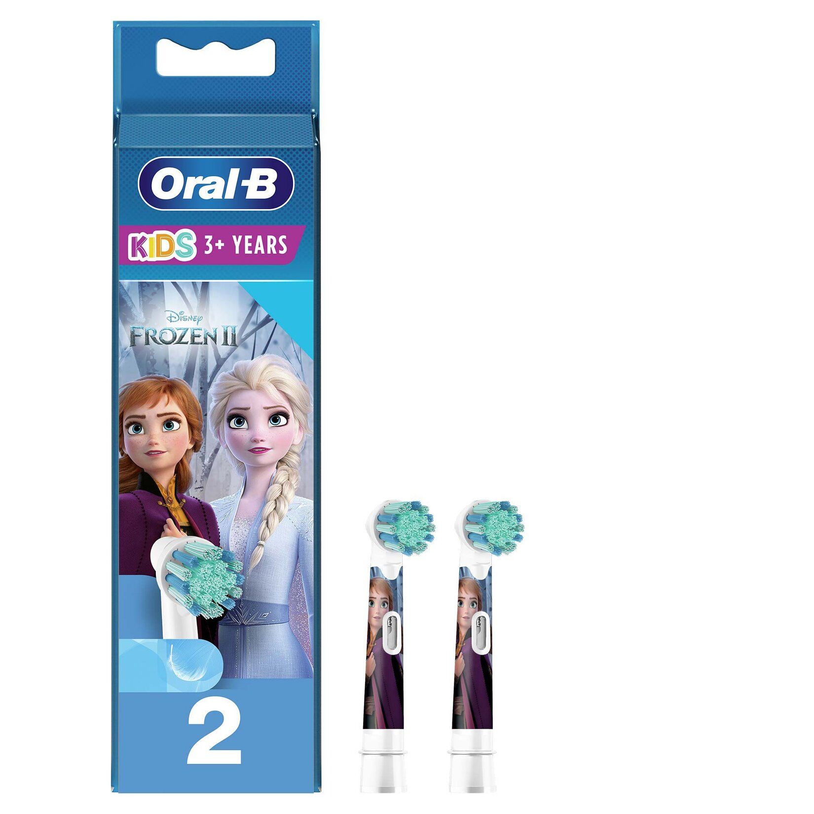 Oral-B Stages Diş Fırçası Yedek Başlık Soft 2'li - Frozen