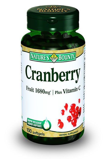 Nature'S Bounty Cranberry Fruit Vit C 100 Kapsül