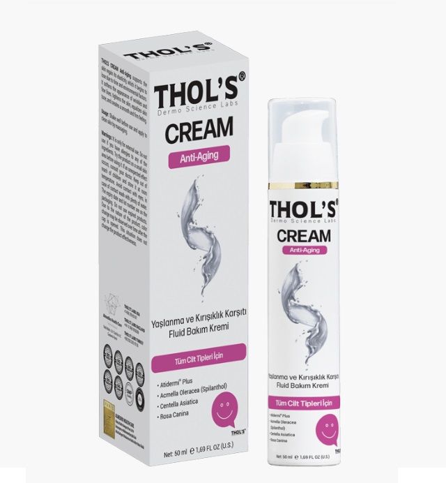 Thol's Cream Anti-Aging Yaşlanma ve Kırışıklık Karşıtı Fluid Bakım Kremi 50 ml