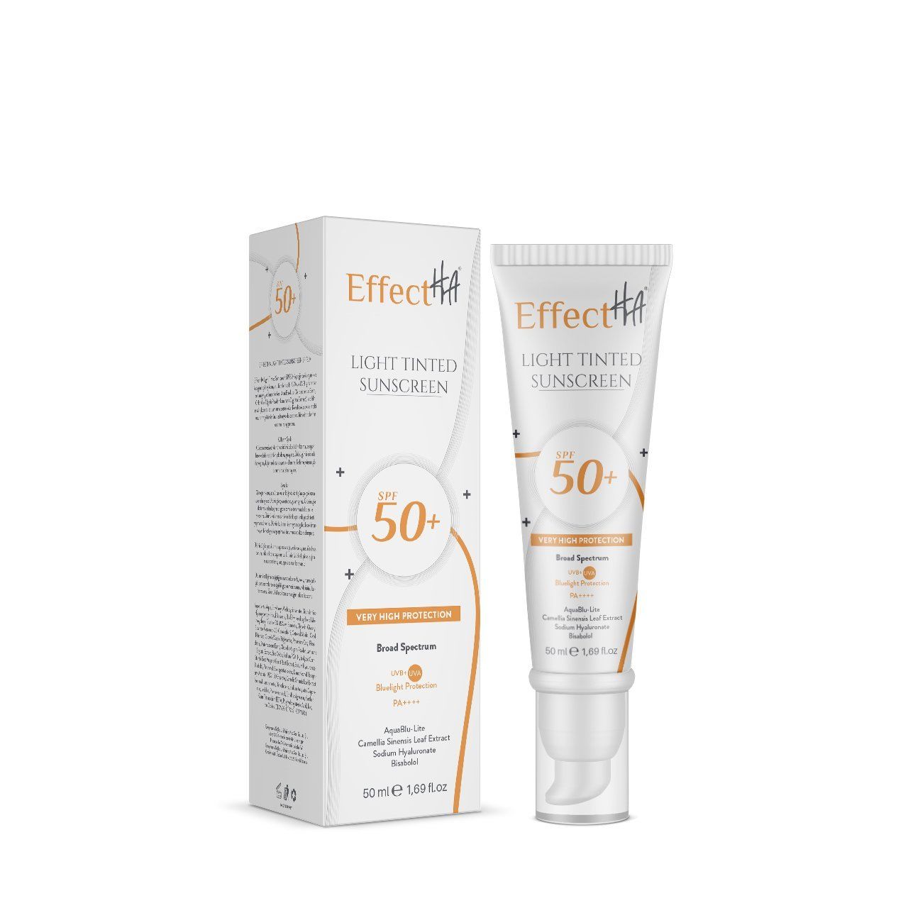 Effectha Light Tinted Sunscreen SPF50+ 50 ml