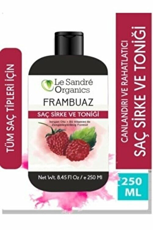 Le Sandre Organics Frambuazlı Sirke ve Saç Toniği 250 ml
