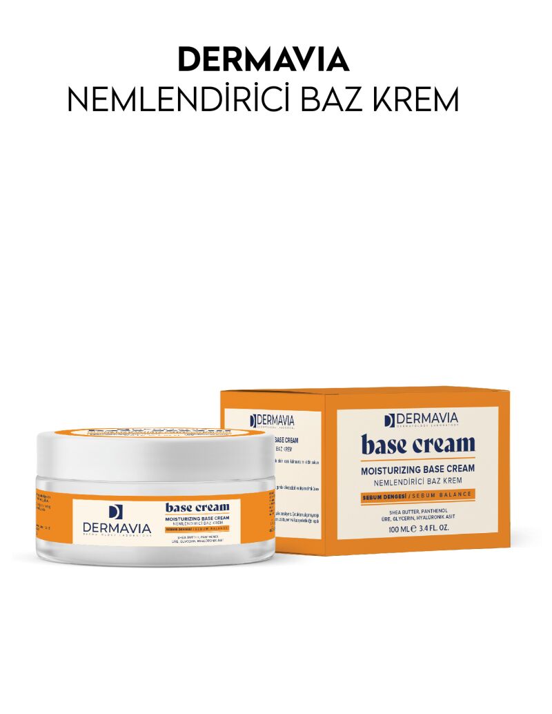 Dermavia Nemlendirici Baz Krem 100 ml