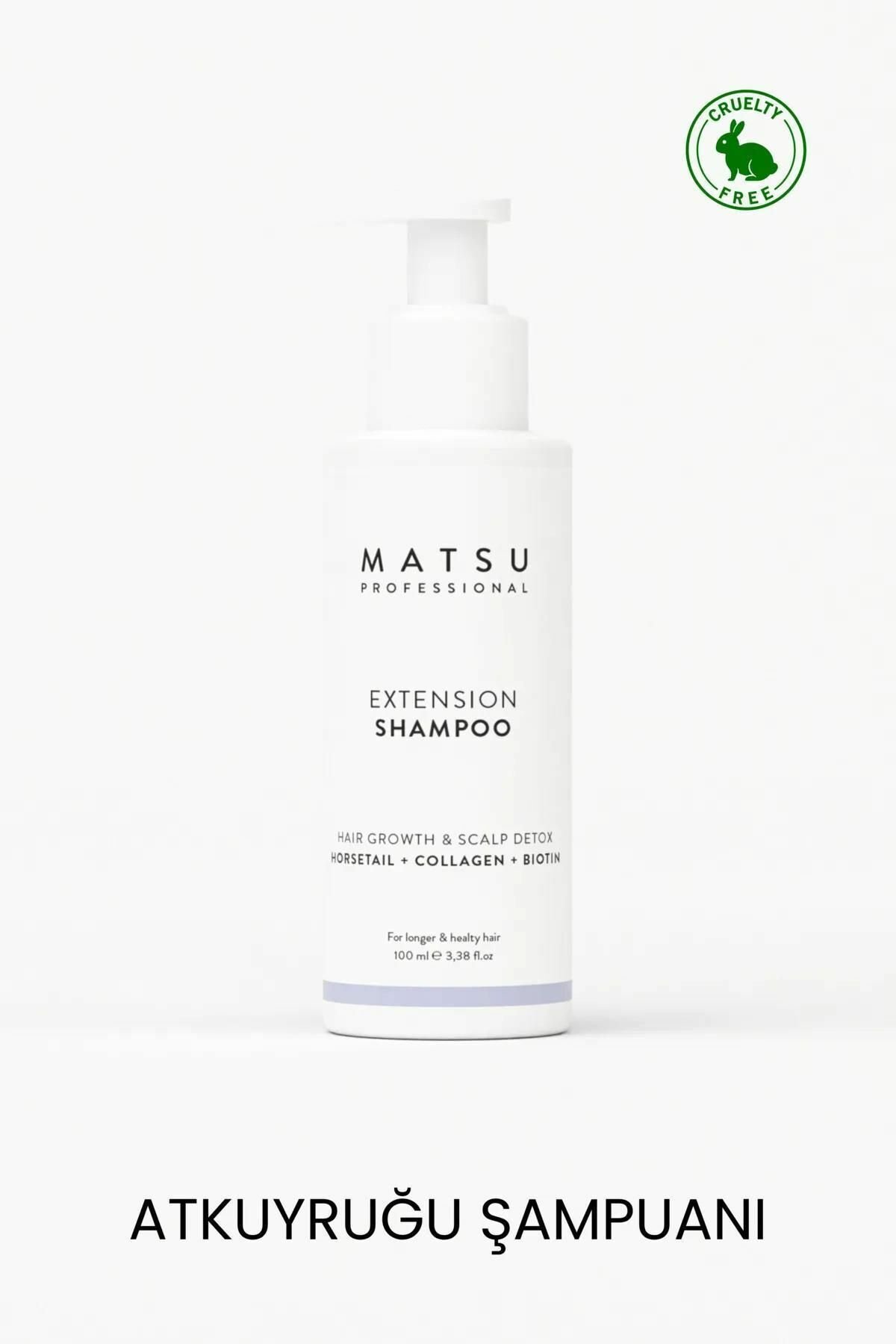 Matsu Professional Extension Hızlı Saç Uzatmaya Yardımcı At Kuyruğu Şampuanı 350 ml