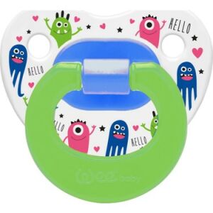 Wee Baby 833 Yalancı Emzik Silikon Desenli No: 1 - Yeşil