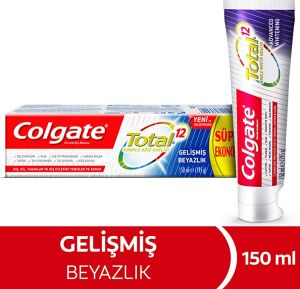 Colgate Total 12 Gelişmiş Beyazlık 150 ml
