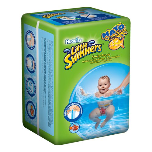 HUGGIES LITTLE SWIMMERS KUCUK 12